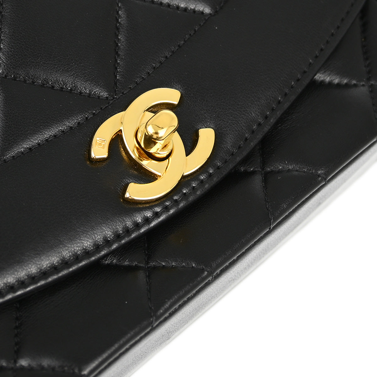 Chanel Small Lambskin Black Shoulder Bag Style 2