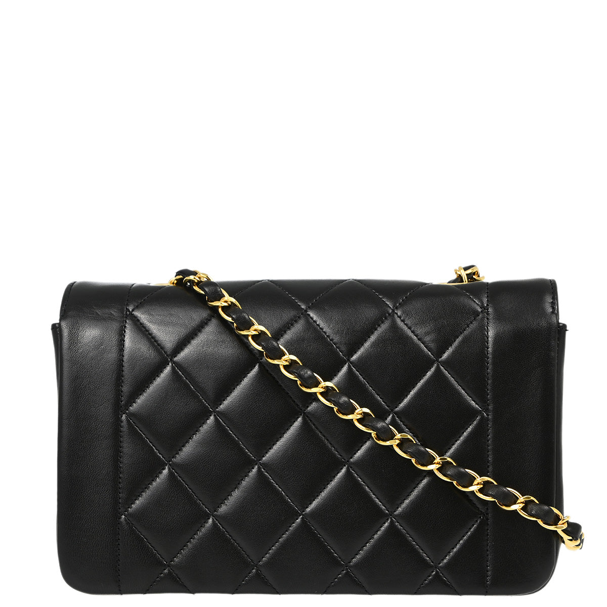 Chanel Small Lambskin Black Shoulder Bag Style 4