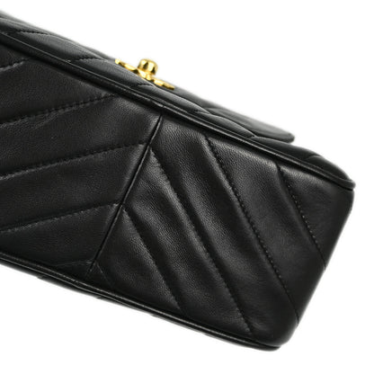 Chanel Mini Lambskin Black Crossbody Style 3