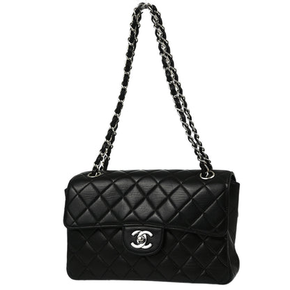 Chanel Classic Flap Lambskin Black Shoulder Bag Style 2