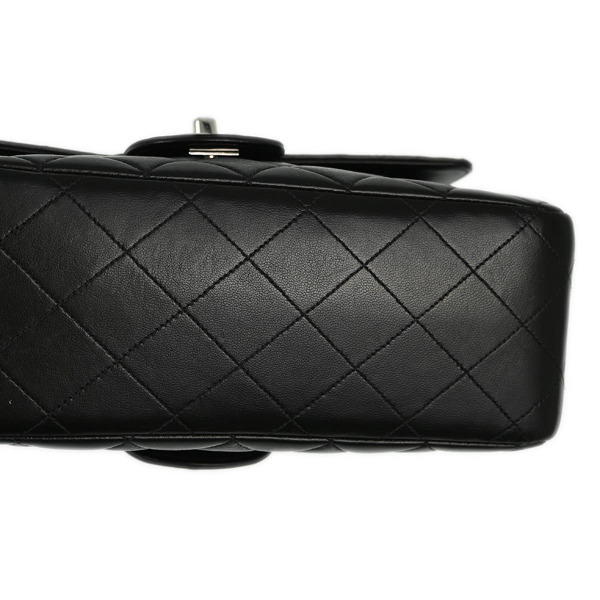 Chanel Classic Flap Lambskin Black Shoulder Bag Style 2