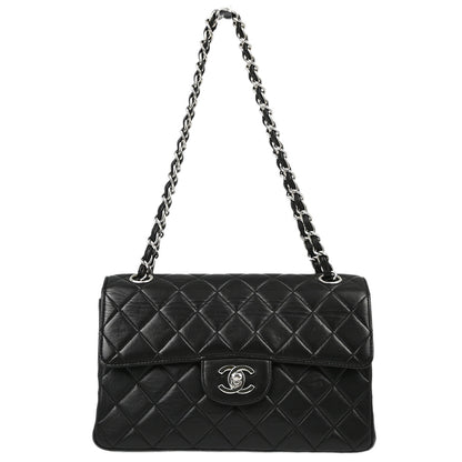 Chanel Classic Flap Lambskin Black Shoulder Bag