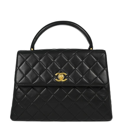 Chanel Kelly Lambskin Black Handbag Style 2