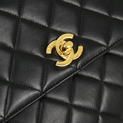 Chanel Kelly Lambskin Black Handbag Style 2