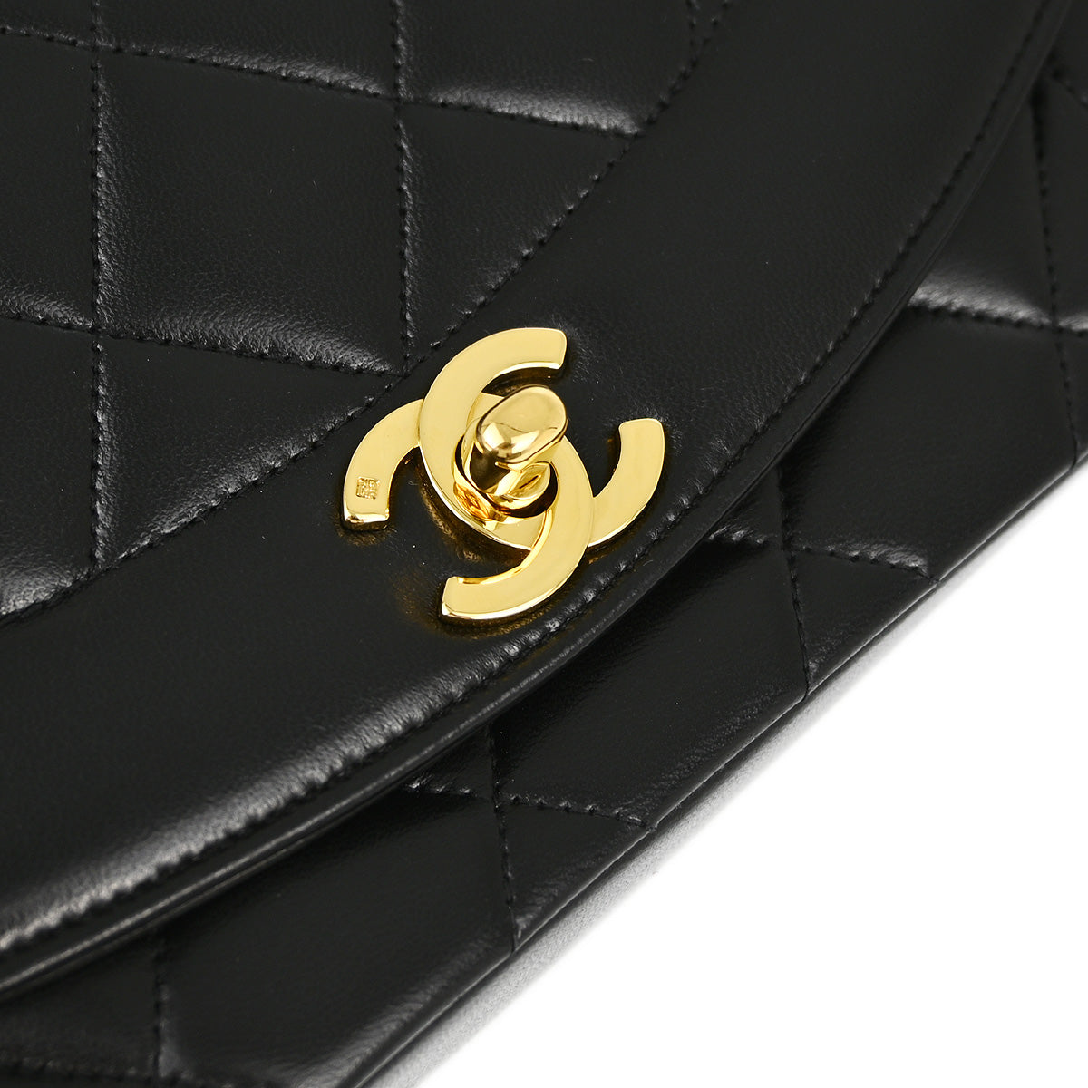 Chanel Small Lambskin Black Shoulder Bag Style 3