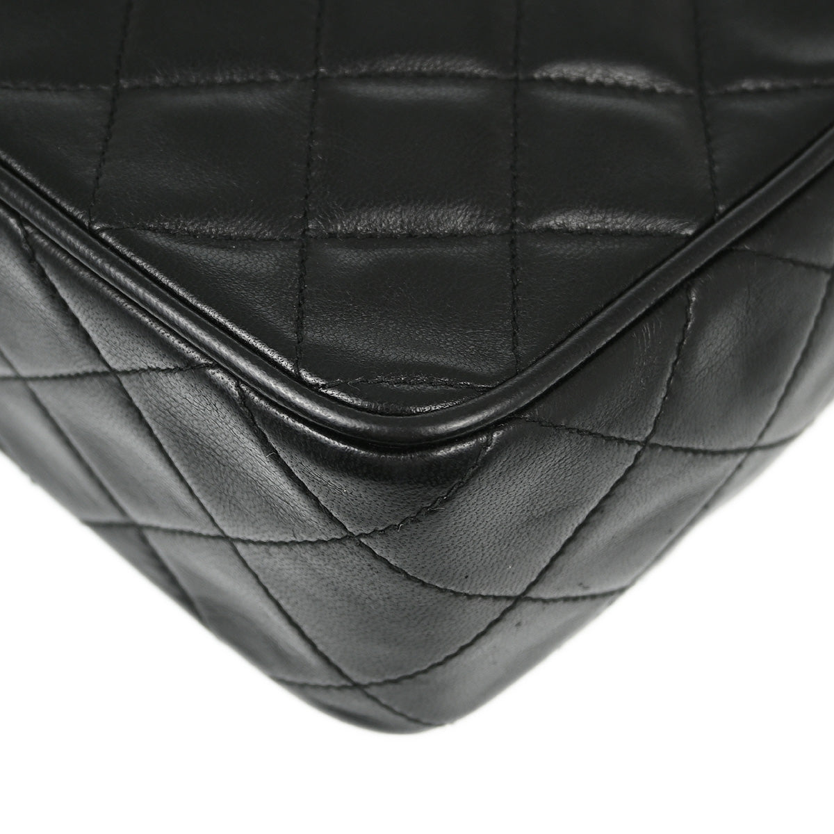 Chanel Mini Lambskin Black Crossbody Style 2