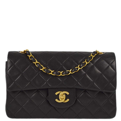 Chanel Flap Small Classic Lambskin Black Shoulder Bag