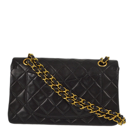 Chanel Flap Small Classic Lambskin Black Shoulder Bag