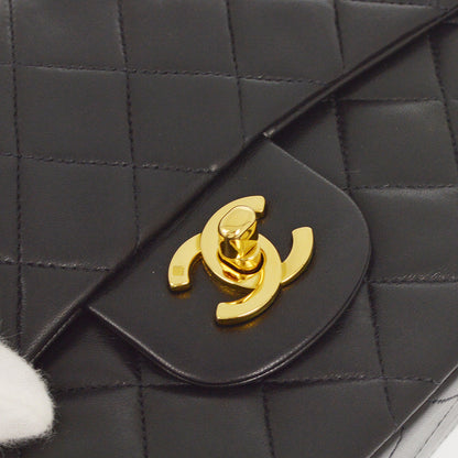 Chanel Flap Small Classic Lambskin Black Shoulder Bag