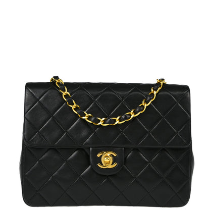 Chanel Flap Classic Lambskin Black Shoulder Bag Style