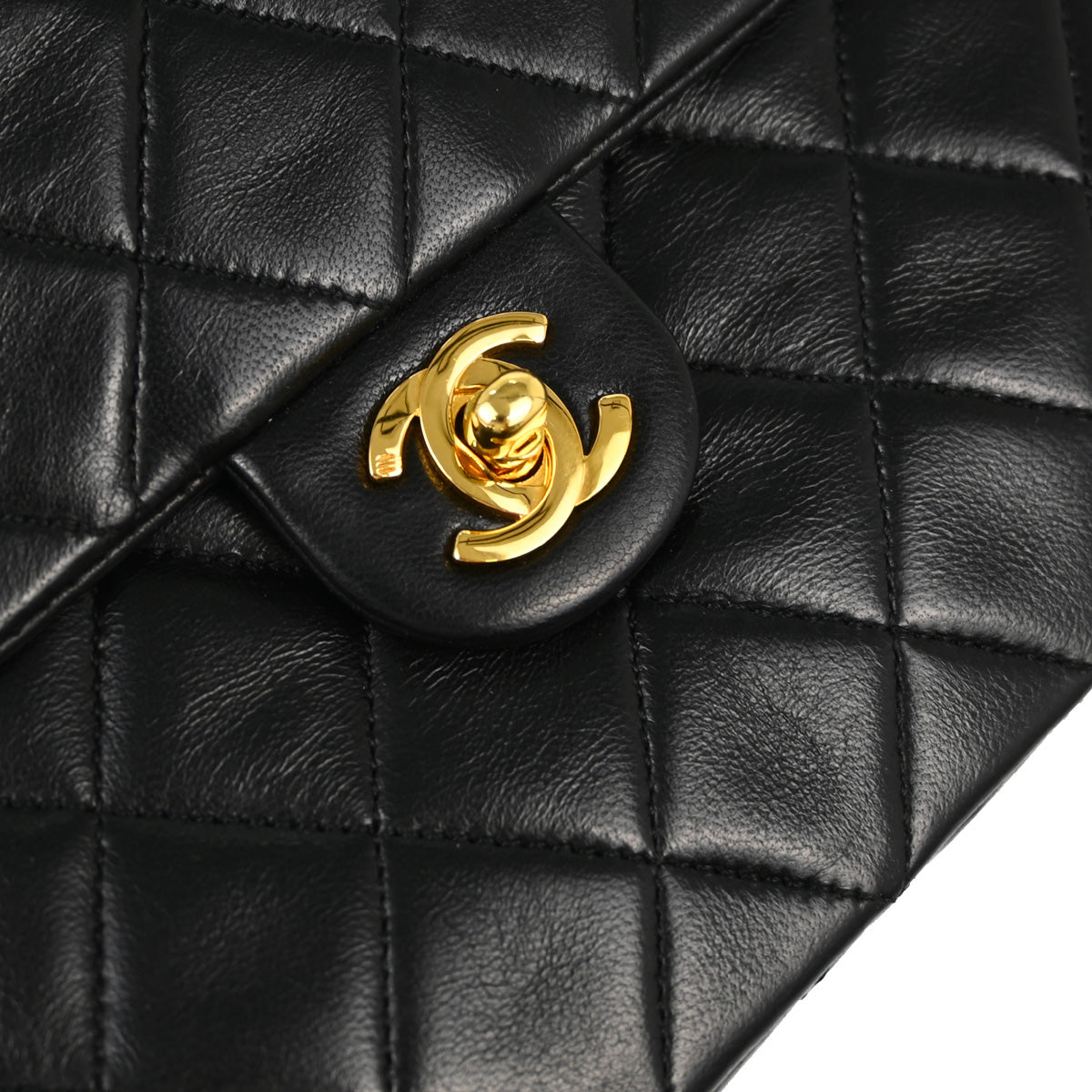 Chanel Flap Classic Lambskin Black Shoulder Bag Style