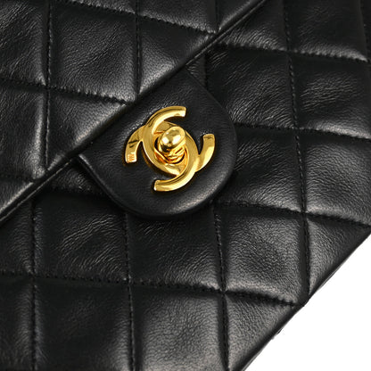 Chanel Flap Classic Lambskin Black Shoulder Bag Style