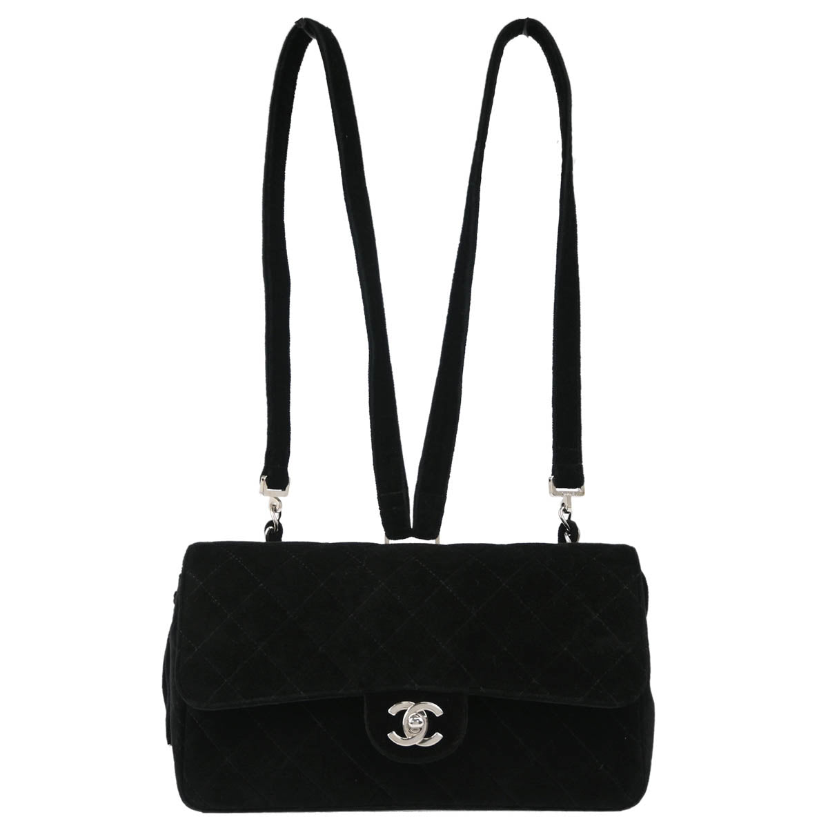 Chanel Black Luxury Backpack Style