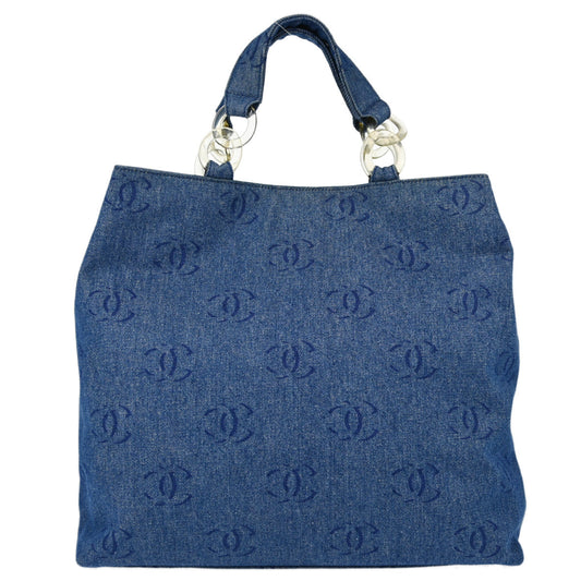 Chanel Blue Luxury Tote Style