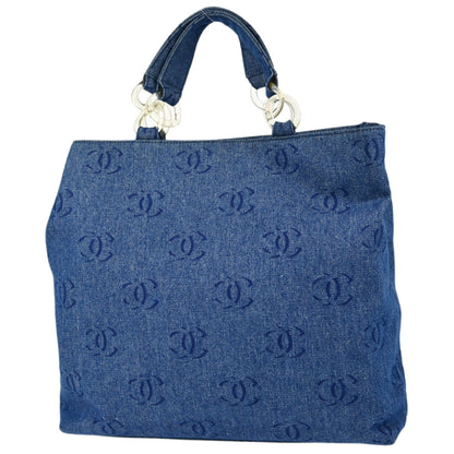 Chanel Blue Luxury Tote Style