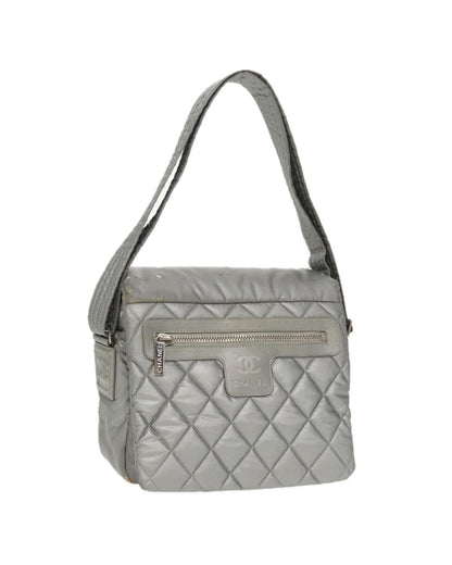 Quilted Nylon Crossbody Bag