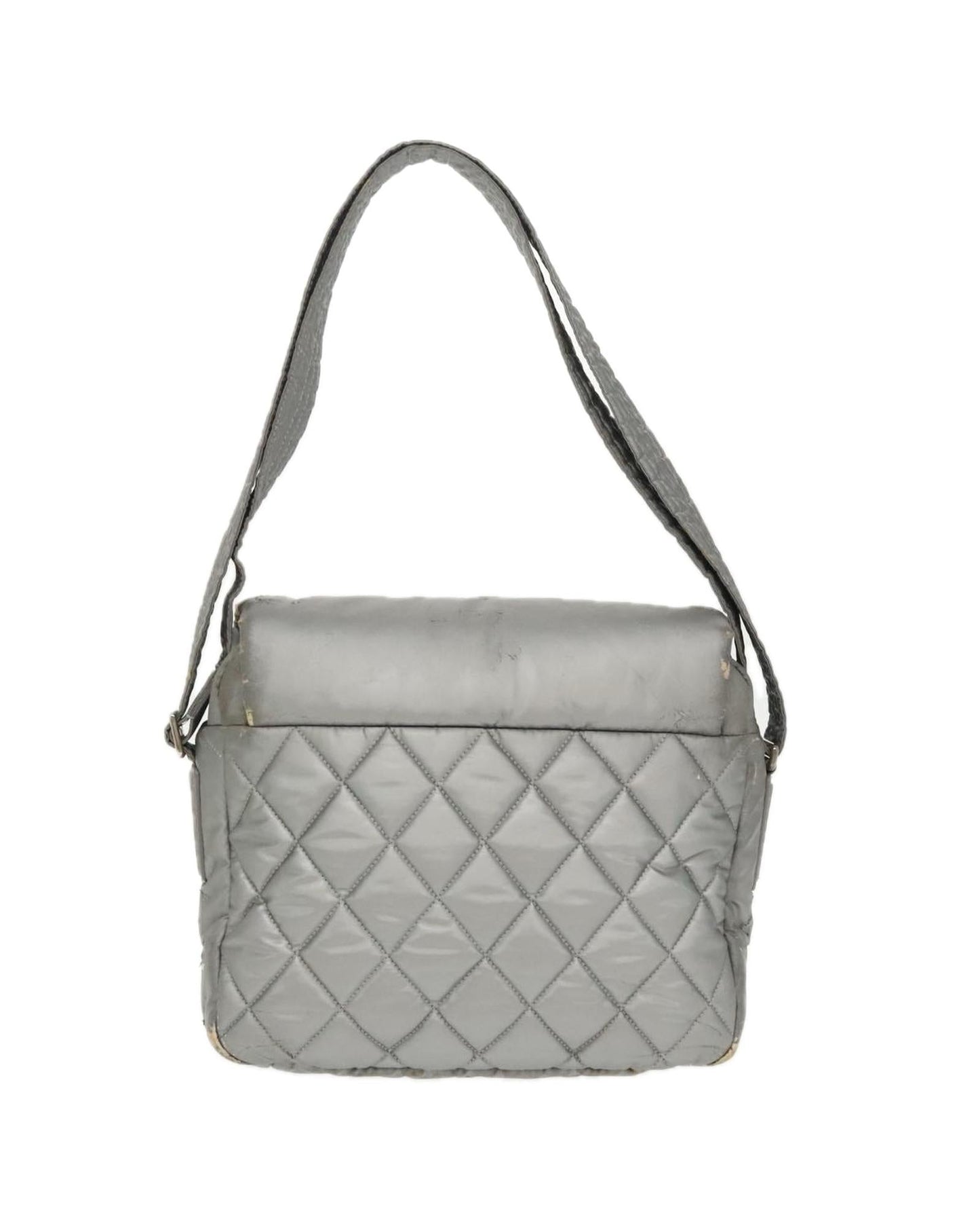 Quilted Nylon Crossbody Bag