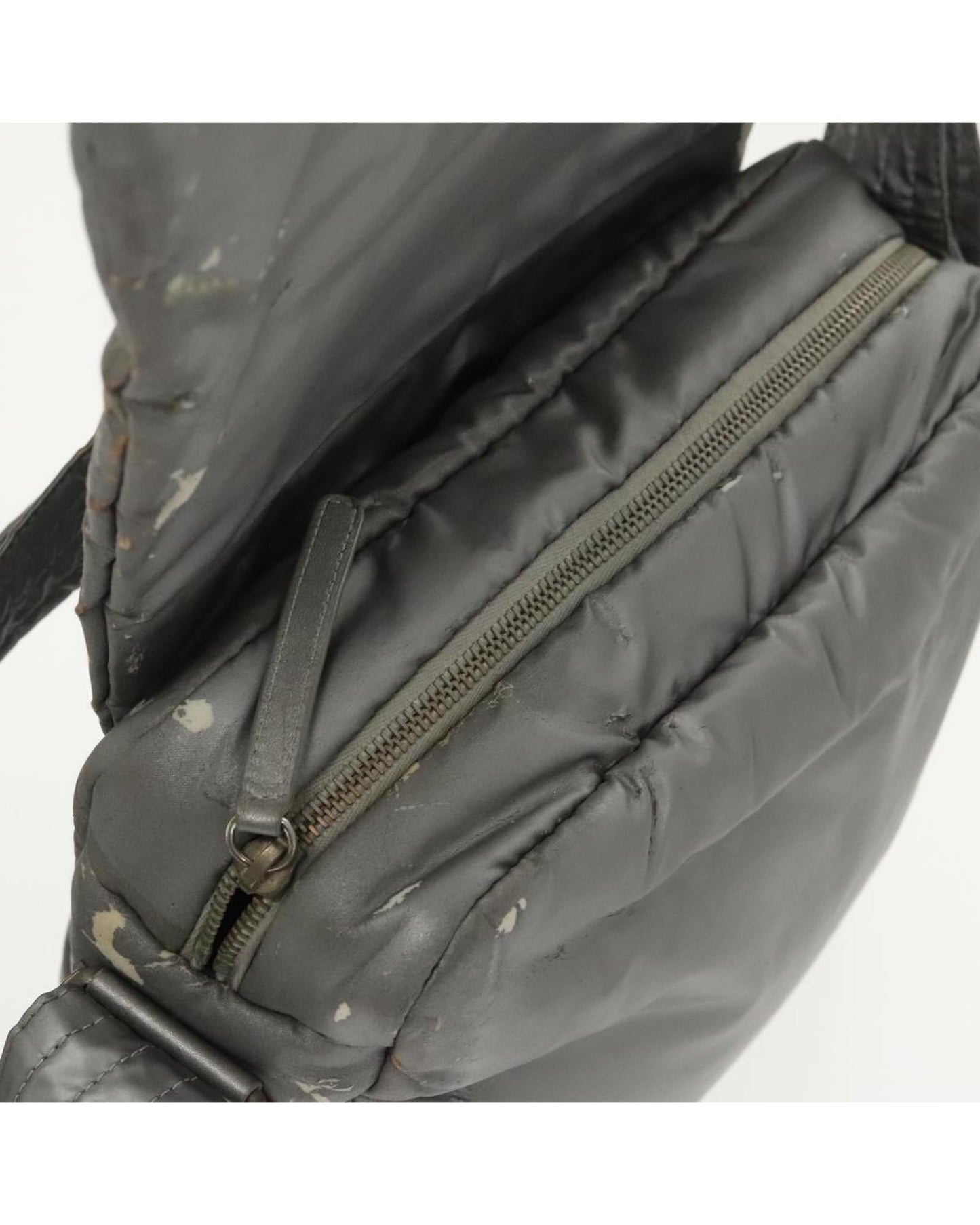 Quilted Nylon Crossbody Bag