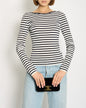 Chanel Black White Shoulder Bag