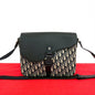 Dior Shoulder Bag canvas black Saddle Messenger Bag
