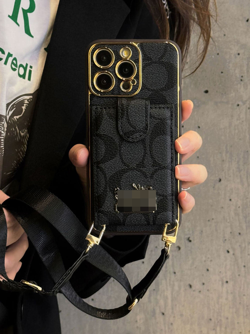 C series Phone case 1003 | Accordion card holder (subject to the video)