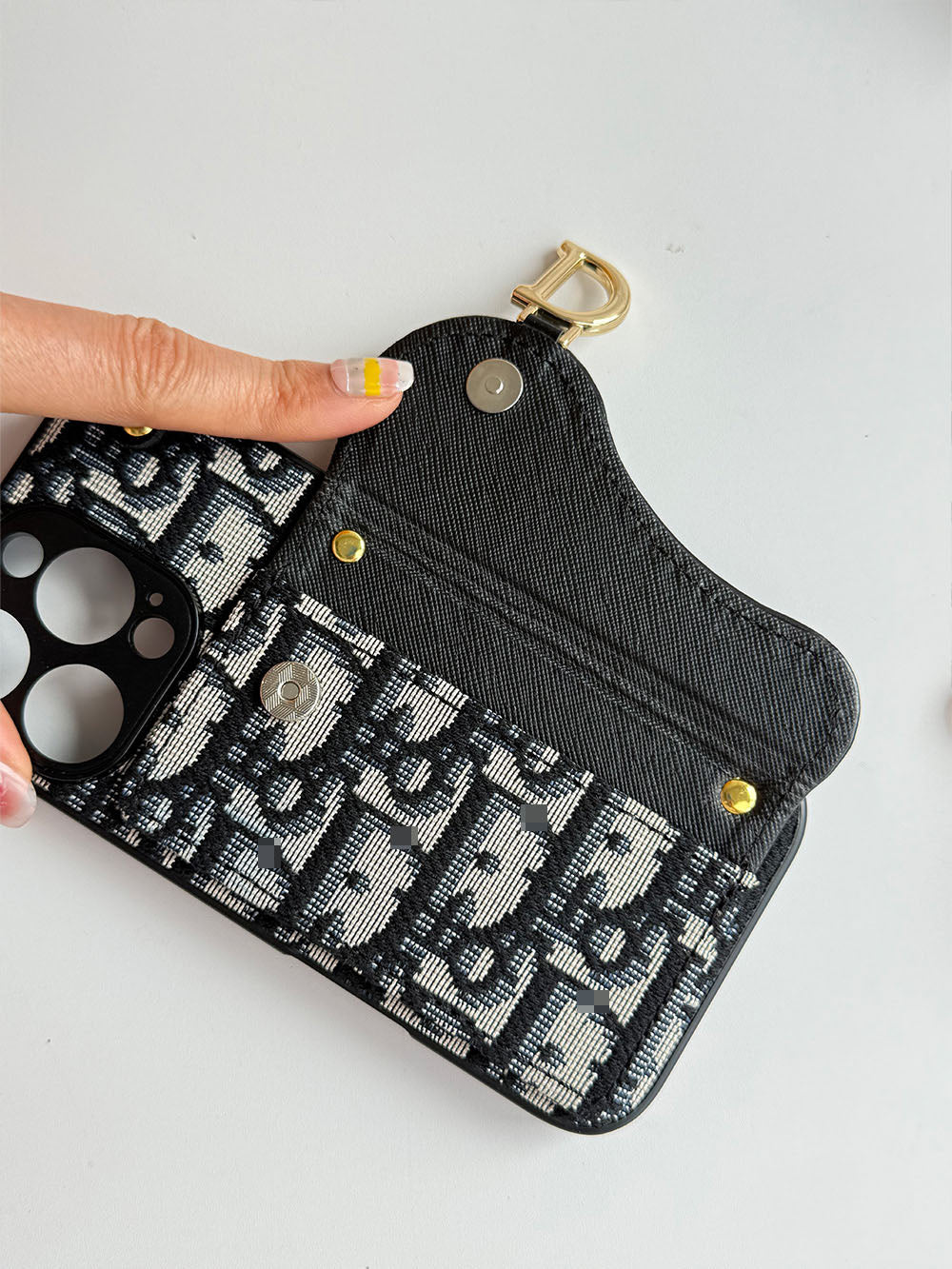 D series Phone case 1015 | with card holder (subject to the video)