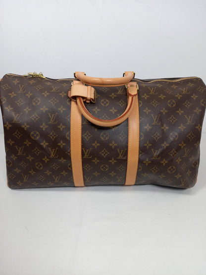 M0804P74 Louis Vuitton Monogram Keepall 50 Bandouliere (JP)