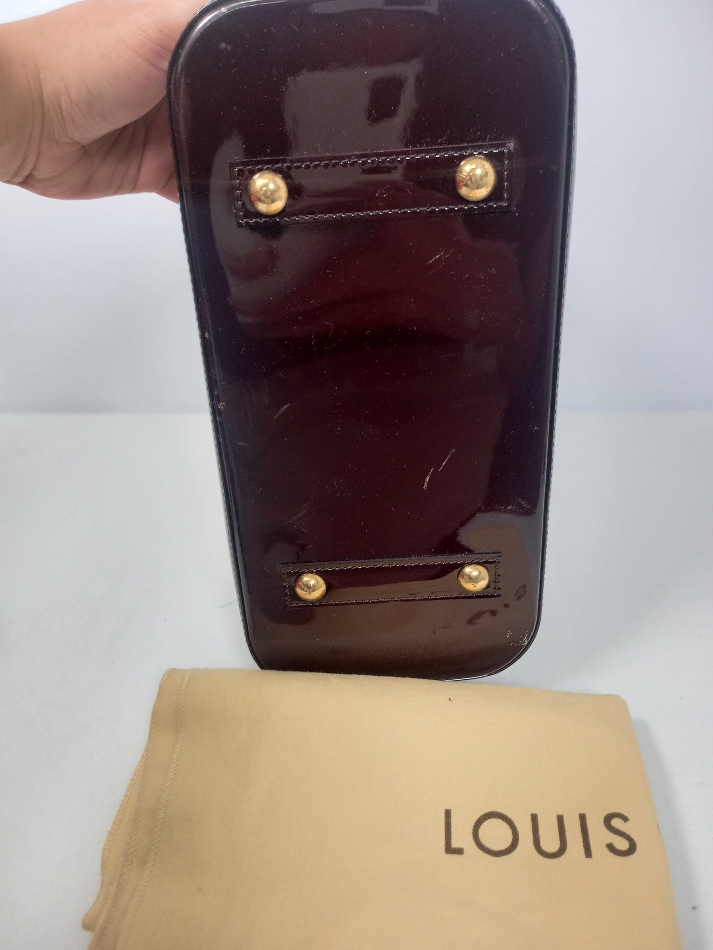 M0804P2 Louis Vuitton Amarante Vernis Alma PM (JP)