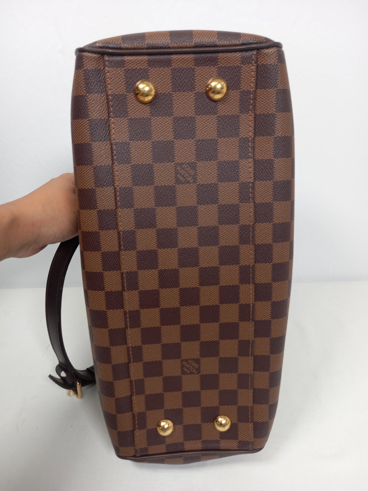 M0804P12 Louis Vuitton Trevi PM in Damier Ebene (JP)