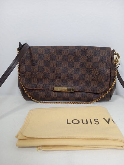 M0804P21 Louis Vuitton Damier Ebene Favorite MM Bag (JP)