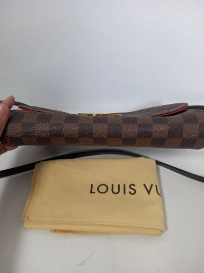 M0804P21 Louis Vuitton Damier Ebene Favorite MM Bag (JP)