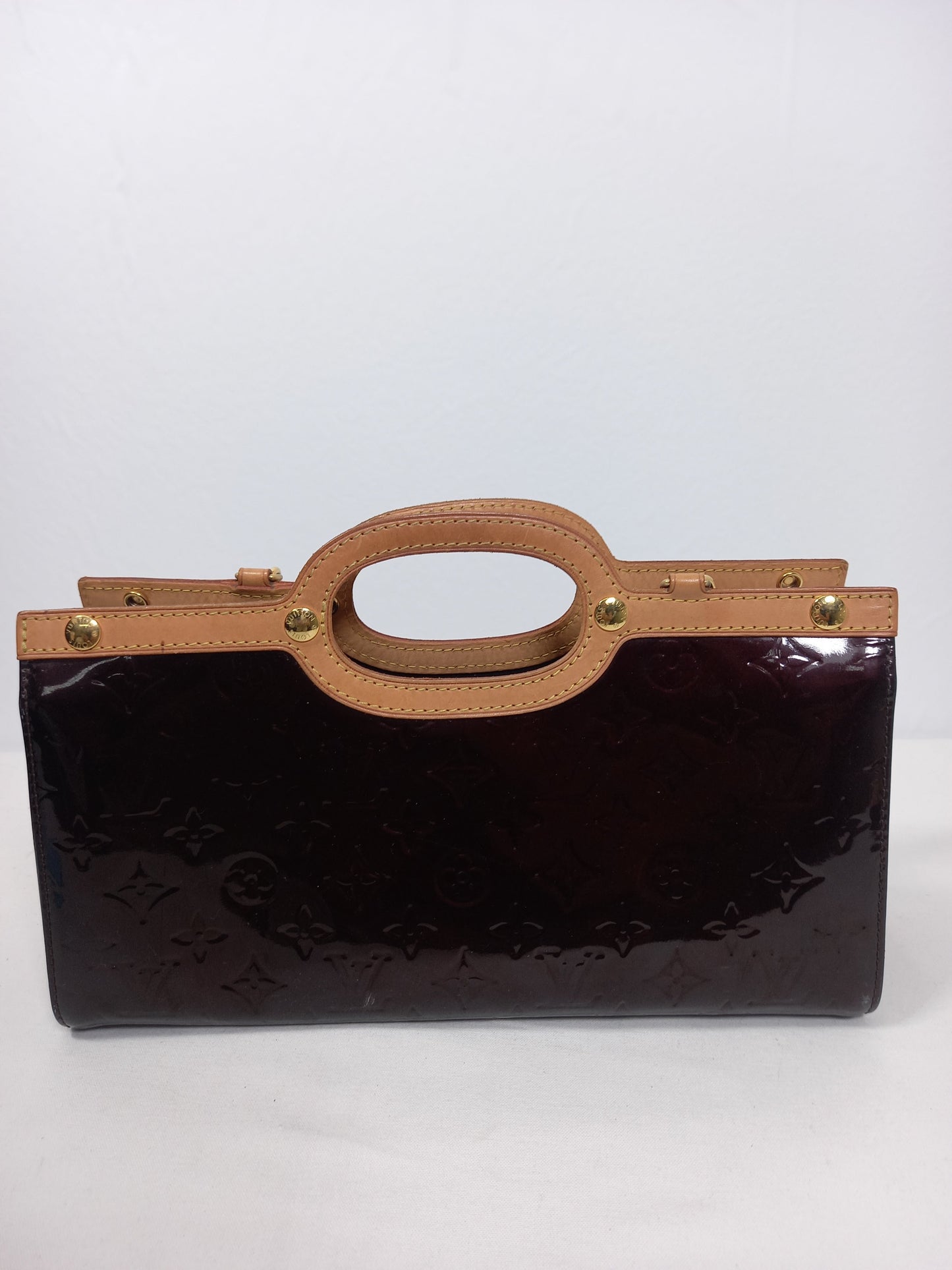 M0804P25 Louis Vuitton Vernis Roxbury Drive Amarante (JP)