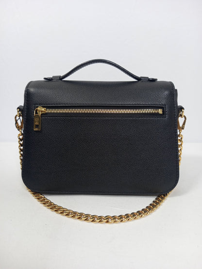 M0804P28 Louis Vuitton Grained Calfskin Lockme Oxford Black (JP)