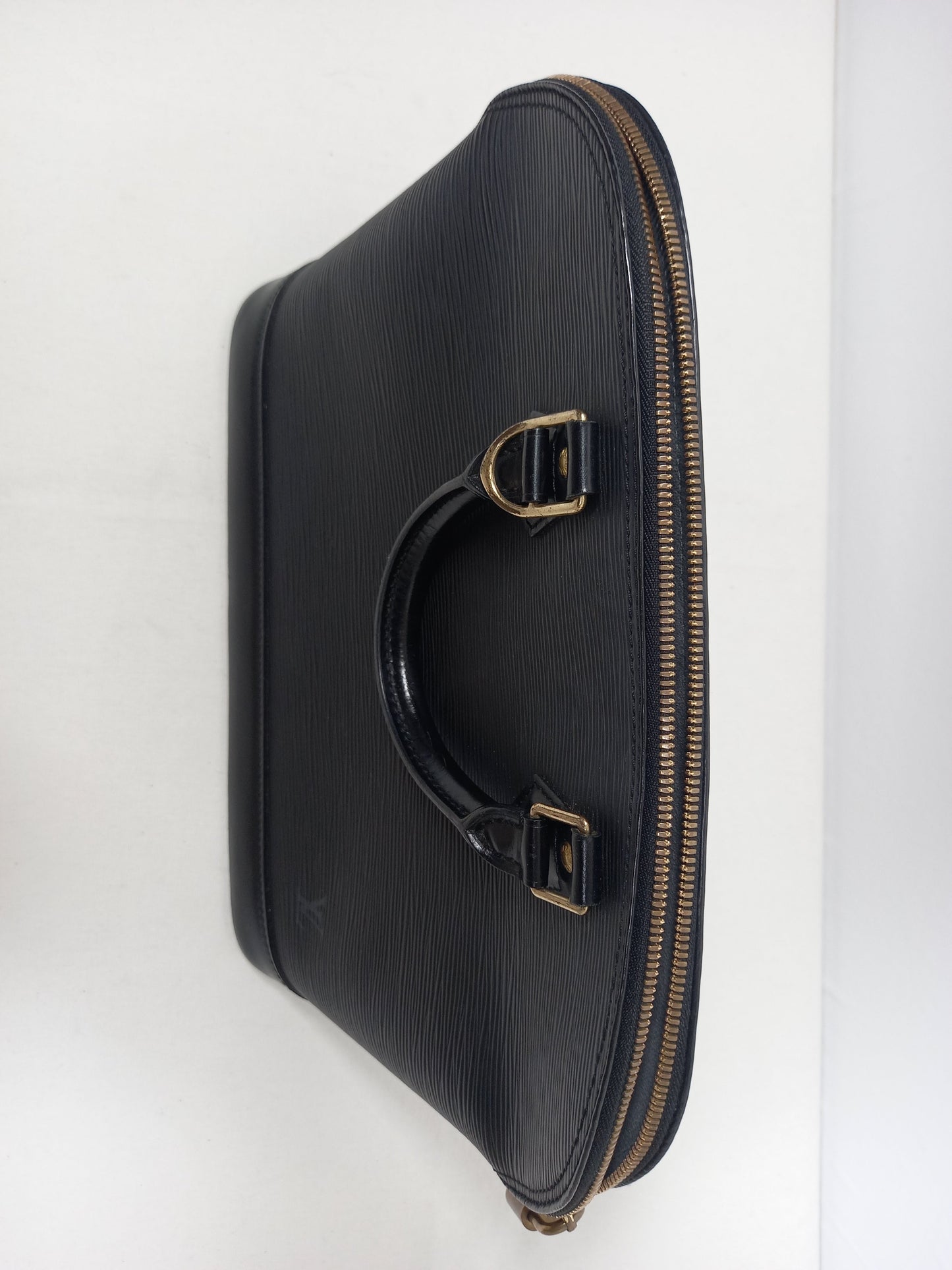 M0804P29 Louis Vuitton Black Epi Leather Alma PM (JP)