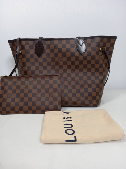 M0804P31 Louis Vuitton Damier Ebene Neverfull MM (JP)