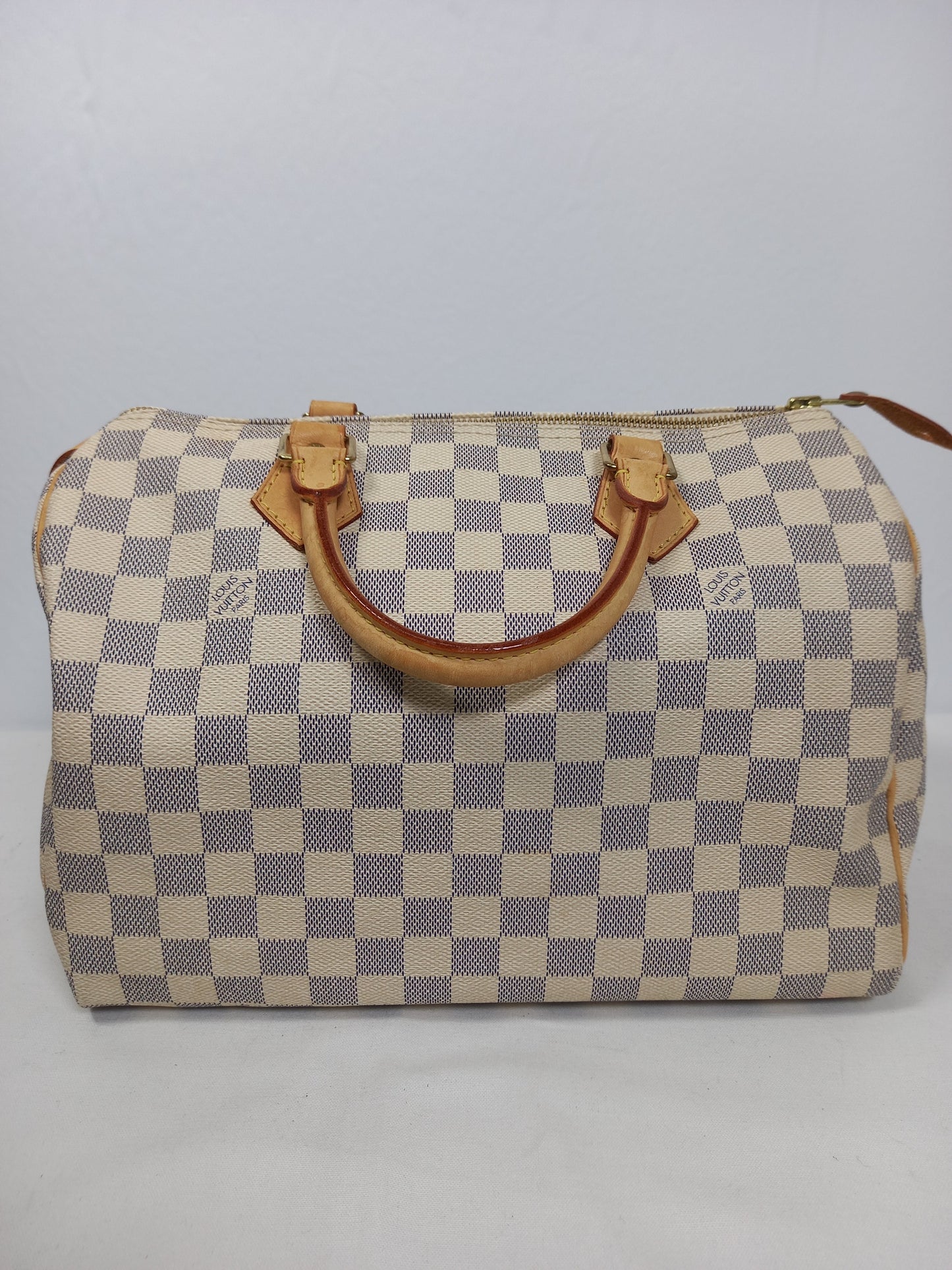 M0804P32 Louis Vuitton Damier Azur Speedy 30 (JP)
