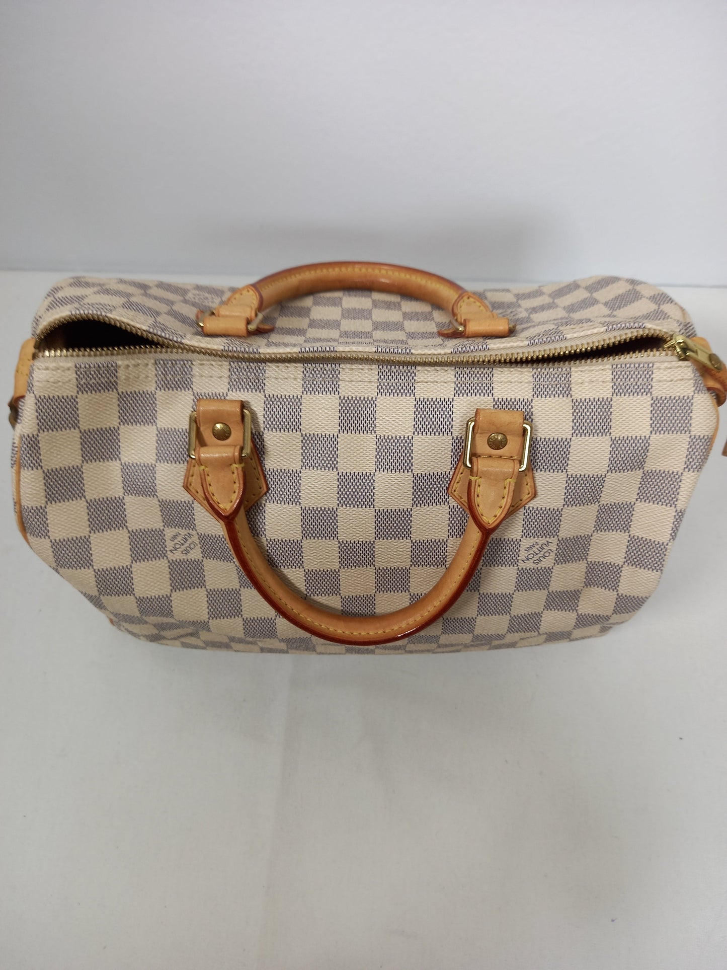 M0804P32 Louis Vuitton Damier Azur Speedy 30 (JP)