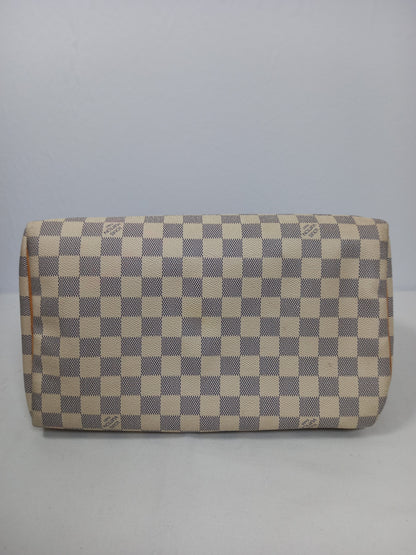 M0804P32 Louis Vuitton Damier Azur Speedy 30 (JP)