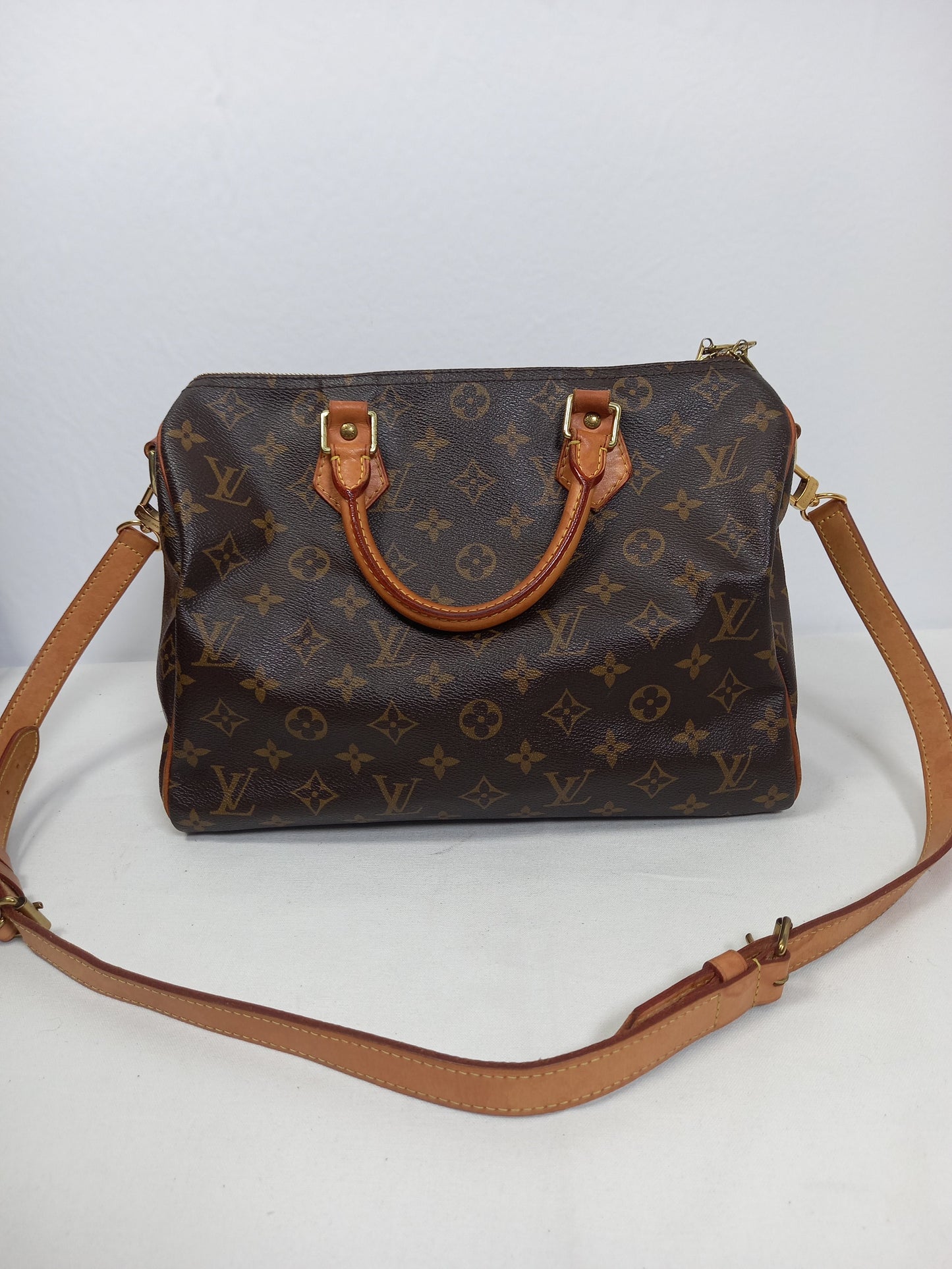 M0804P33 Louis Vuitton Monogram Speedy 30 Bandouliere (JP)