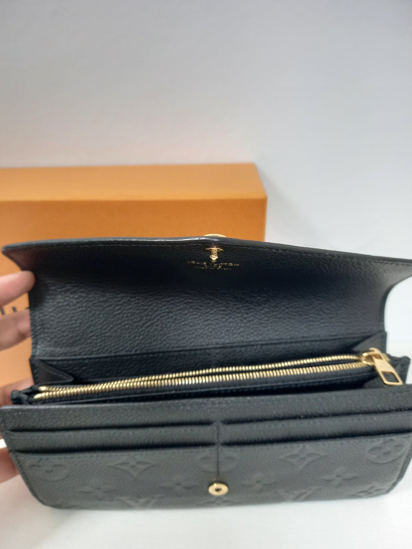 M0804P66 Louis Vuitton Empreinte Portefeuille Sarah Wallet (JP)