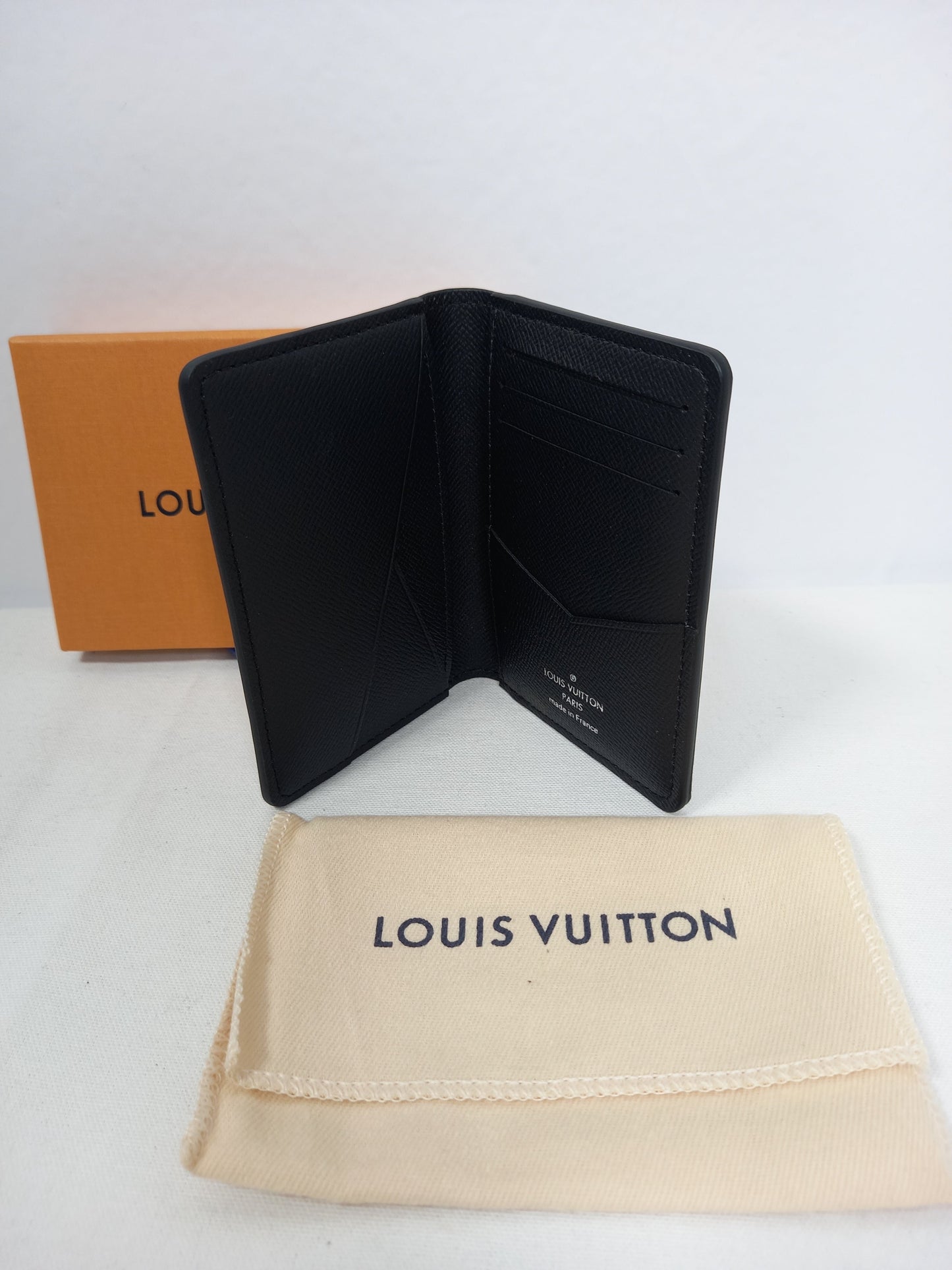 M0804P68 Louis Vuitton Monogram Eclipse Pocket Organizer (JP)