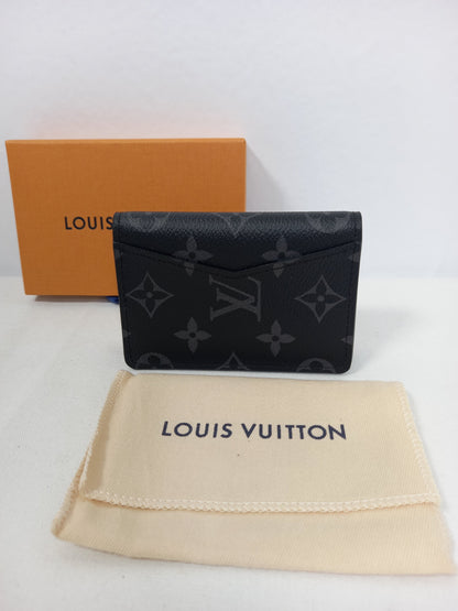 M0804P68 Louis Vuitton Monogram Eclipse Pocket Organizer (JP)