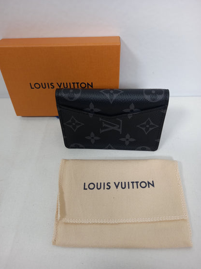 M0804P68 Louis Vuitton Monogram Eclipse Pocket Organizer (JP)