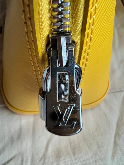 Louis Vuitton Alma PM Citron Yellow Epi (RRP £1780)