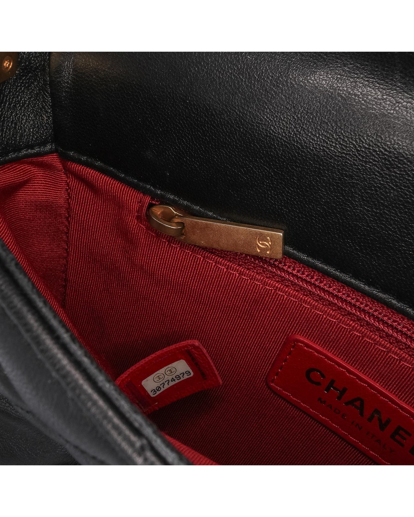 Quilted Lambskin Crossbody Bag with Gold-Tone Chain and CC Coin Detail