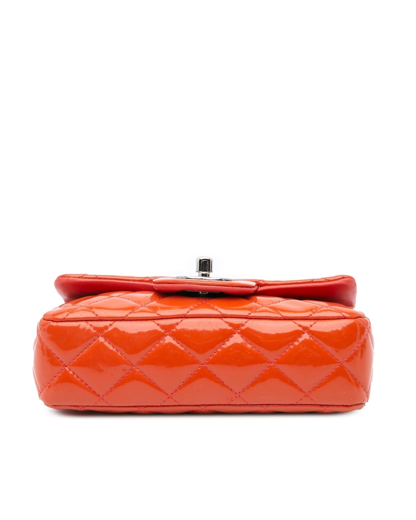 Extra Mini Rectangular Classic Patent Leather Crossbody Bag