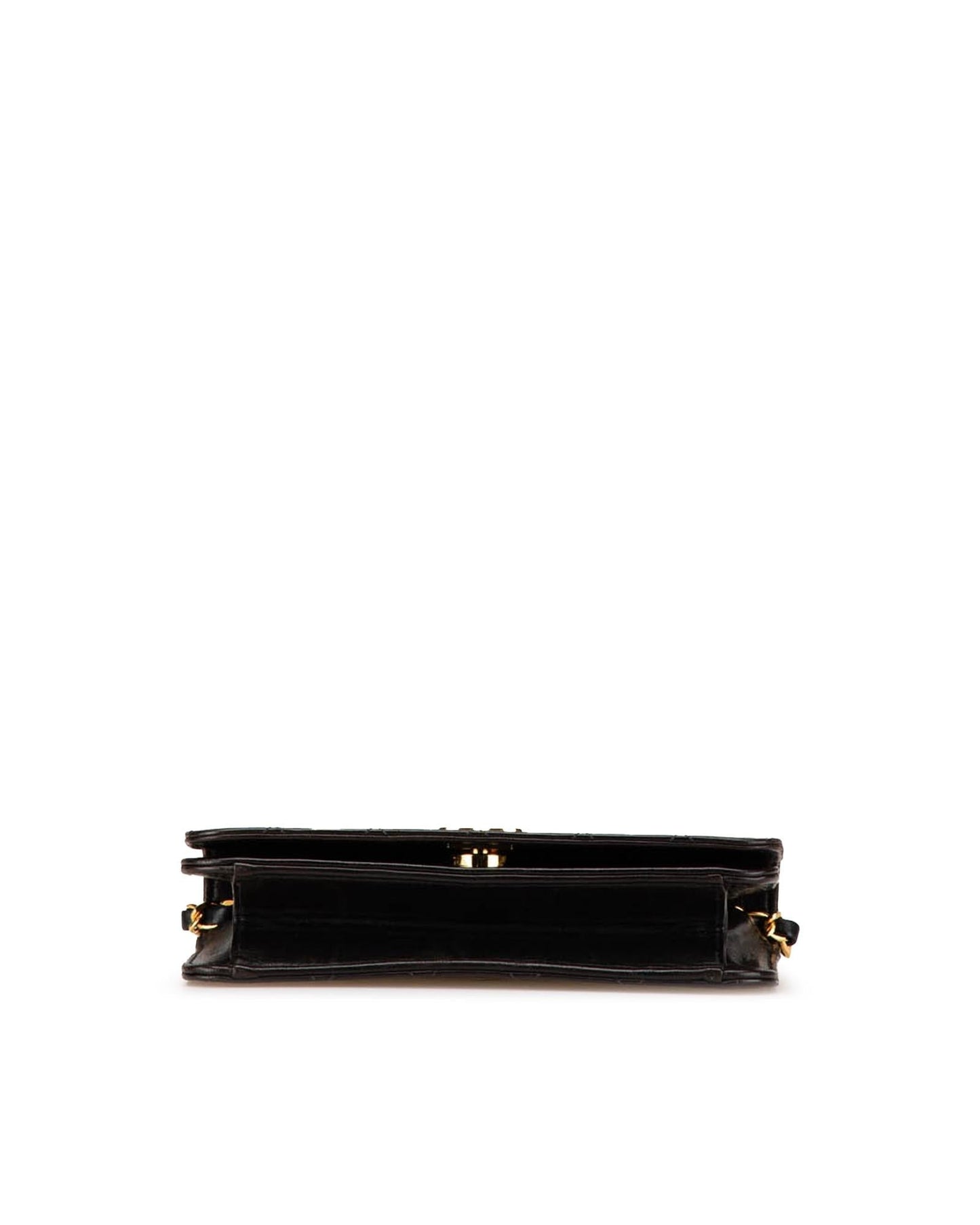 Mini Quilted Leather Full Flap Crossbody Bag