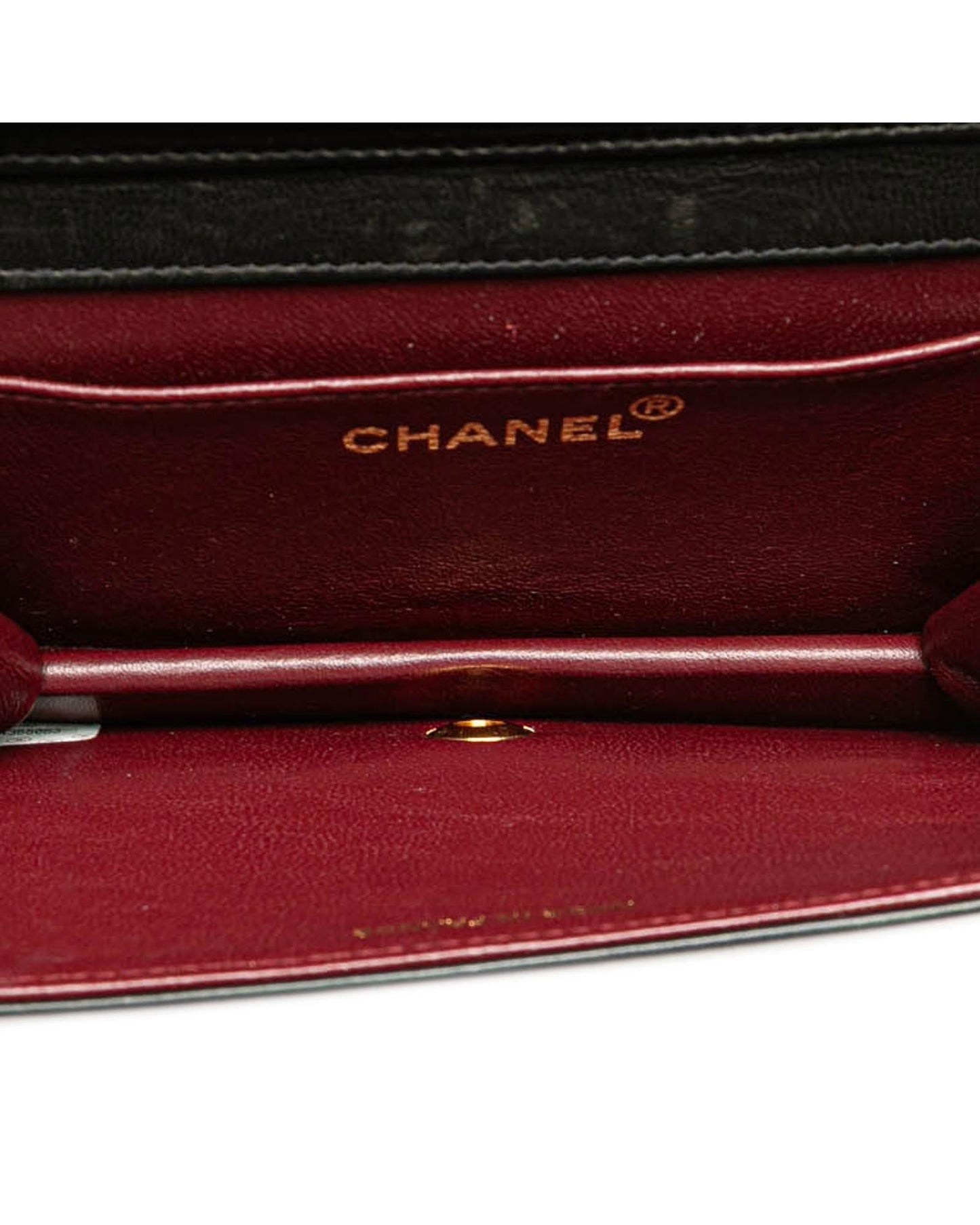Mini Quilted Leather Full Flap Crossbody Bag