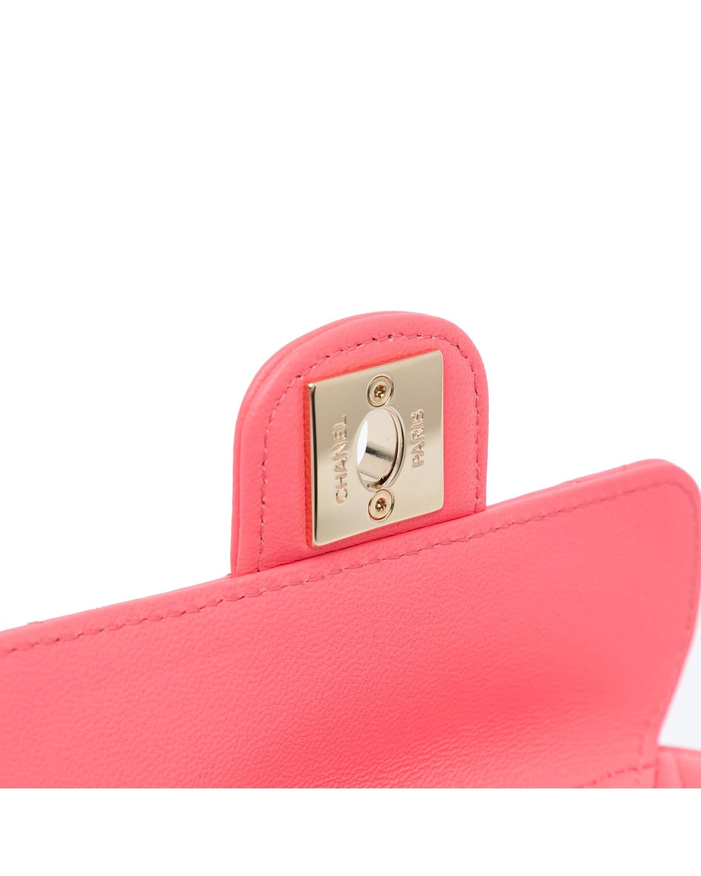 Mini Lambskin Heart Crossbody Bag with CC Turn-Lock Closure