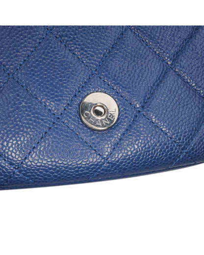 Mini Square Incognito Flap Crossbody Bag with Quilted Leather and Chain Strap
